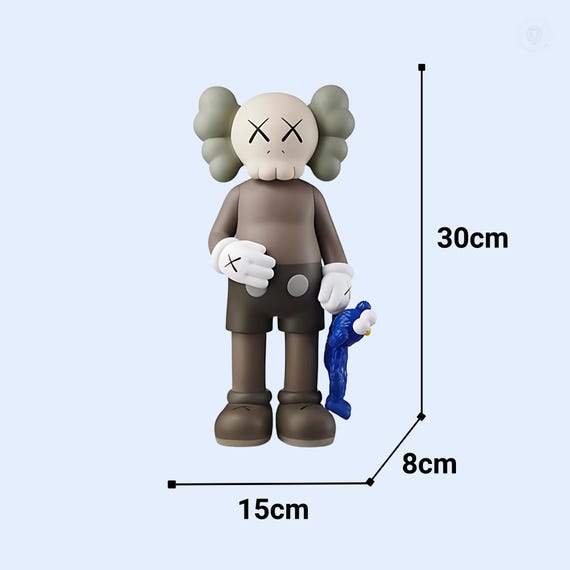 Replica KAWS Figure Statue Inspired KAWS Design Bearbrick Replica Style Hypebeast Figures Unique Hypebeast Gift for Figurine Lovers