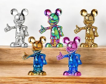 ミッキーマウス 特大　木彫り 　置物　インテリア　ミッキー　ディズニー ミッキーマウス 特大 木彫り 木 置物 インテリア｜Yahoo!フリマ（旧