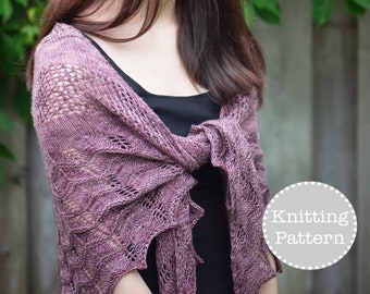 Knitting Pattern - New Earth Shawl