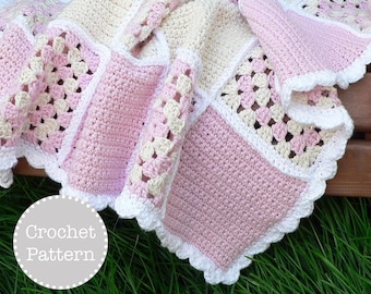 Crochet Pattern - Sweet Dreams Baby Blanket