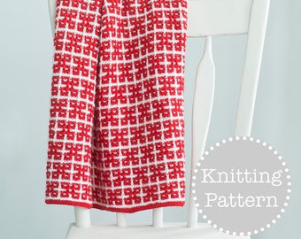 Knitting Pattern - Amelia Baby Blanket