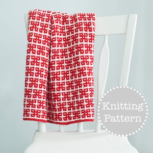 Knitting Pattern - Amelia Baby Blanket