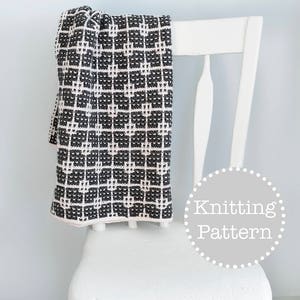 Knitting Pattern - Pandorica Baby Blanket