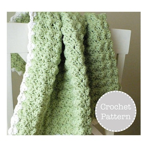 Crochet Pattern - Textured Baby Blanket