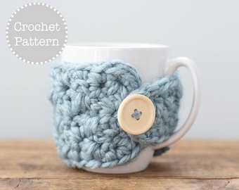 Crochet Pattern - Chunky Mug Cozy