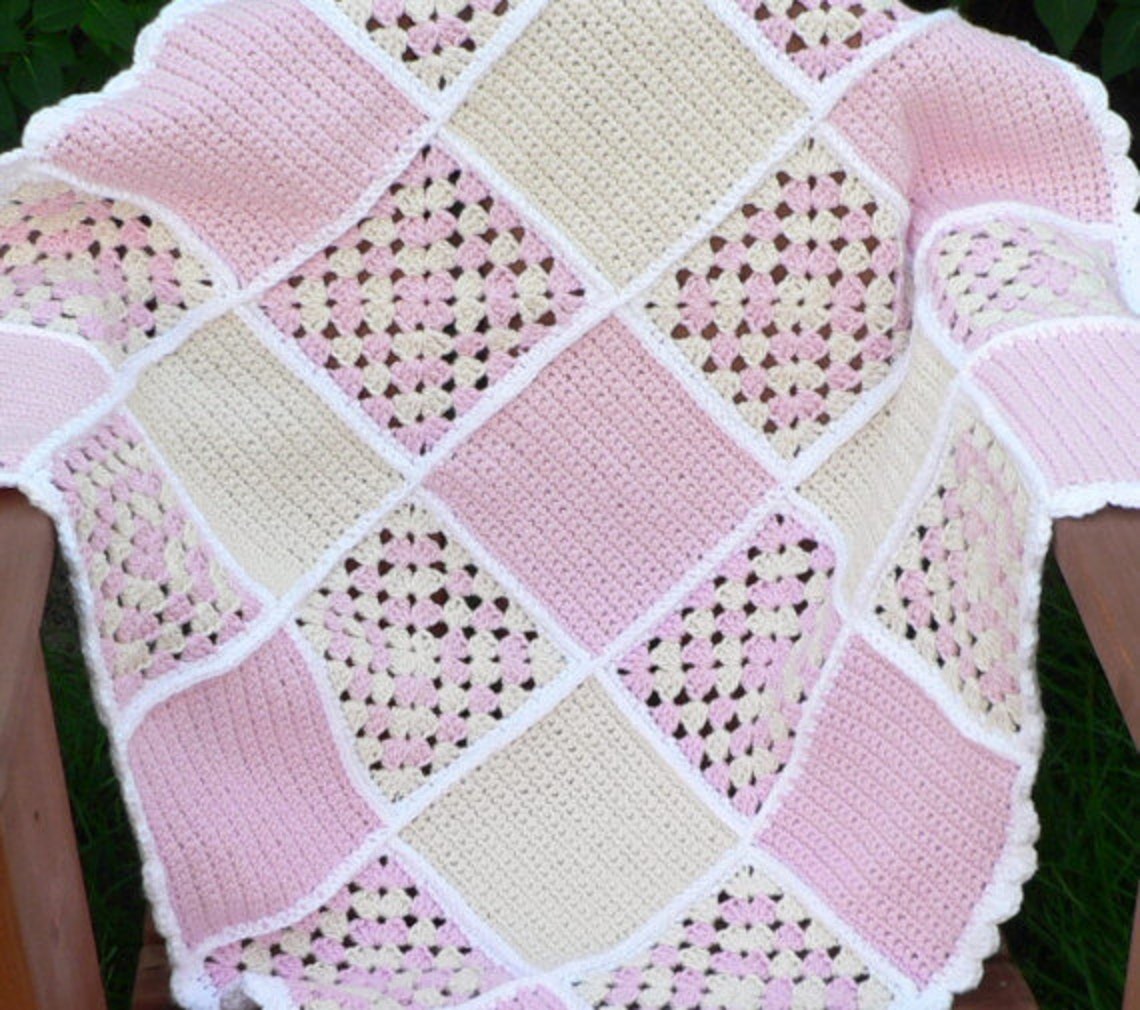 Crochet Pattern Sweet Dreams Baby Blanket Etsy