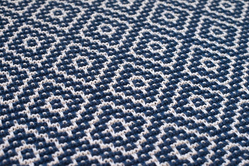 Knitting Pattern Utopia Baby Blanket image 4
