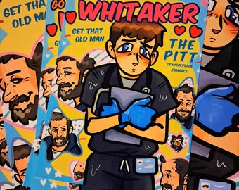 THE PITT hucklerobby Dennis Whitaker Robby art print