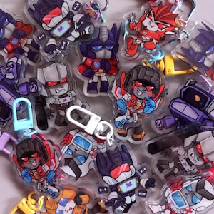 TRANSFORMERS 2&quot; ACRYLIC CHARMS