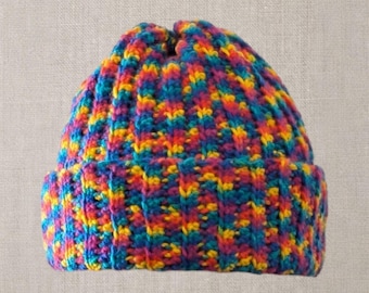 Colourful Crocheted Hat
