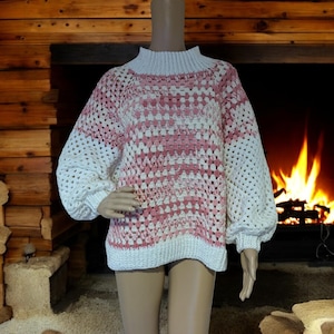 Suéter de crochet