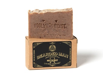 BEARDED MAN - Natural Soap by Wooly Beast Naturals