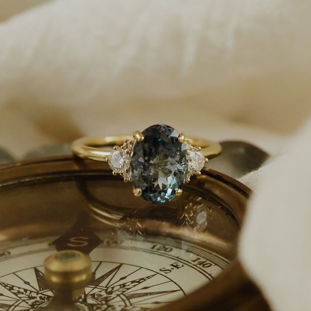 Montana Agate Band Ring UK