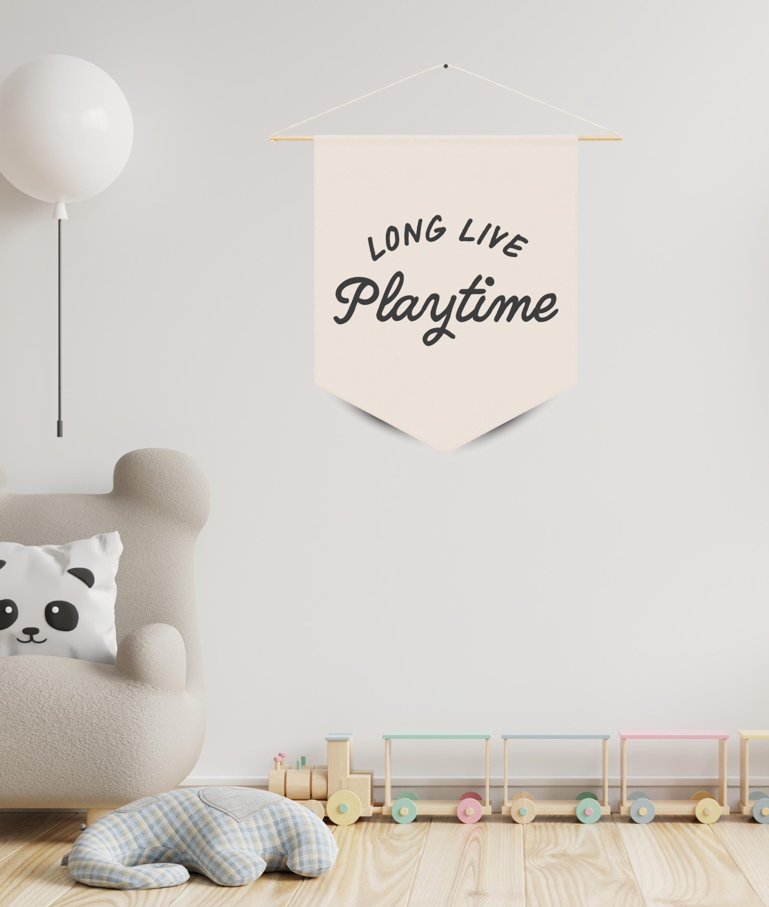 Long Live Boyhood Linen Banner - 20x30 Inch Wall Decor For Kids Rooms & Nursery - View #14