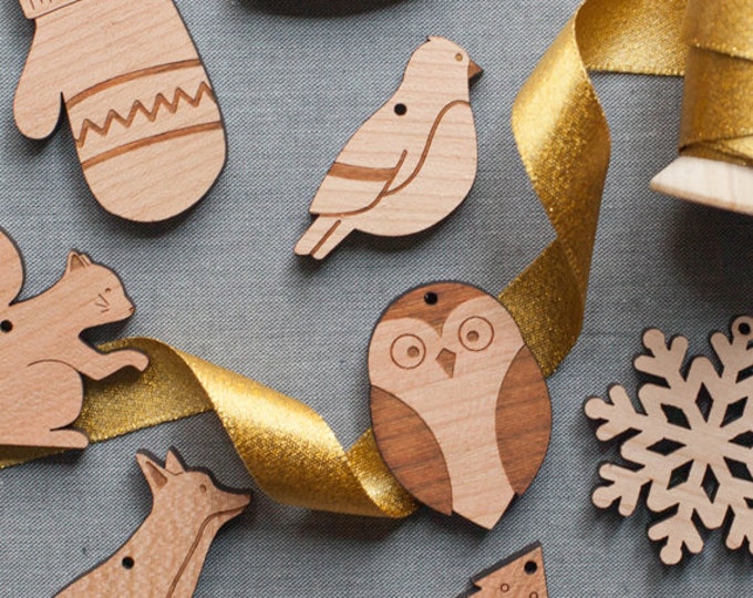 Advent Calendar With Small Christmas Ornaments Countdown to Christmas