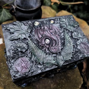 Hexe Minervas Drachen Box Tarot / Schmuck