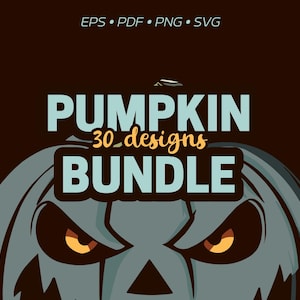 Halloween Pumpkin Svg Bundle, Halloween Svg, Pumpkin Svg, Pumpkin Clipart, Halloween Clipart, Pumpkin Png, Pumpkin Cricut Svg, Happy Pumpkin