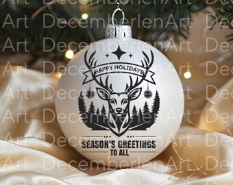 Joyeuses fêtes Svg, Svg de voeux de saison, t-shirts de voeux de saison, cartes de voeux de joyeuses fêtes, Noël SVG, Svg de Noël minimaliste