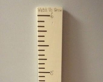 Growth chart ruler watch us grow Decal ONLY