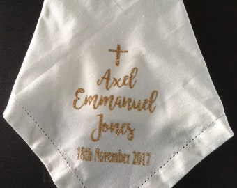 Baptism Personalized Towel