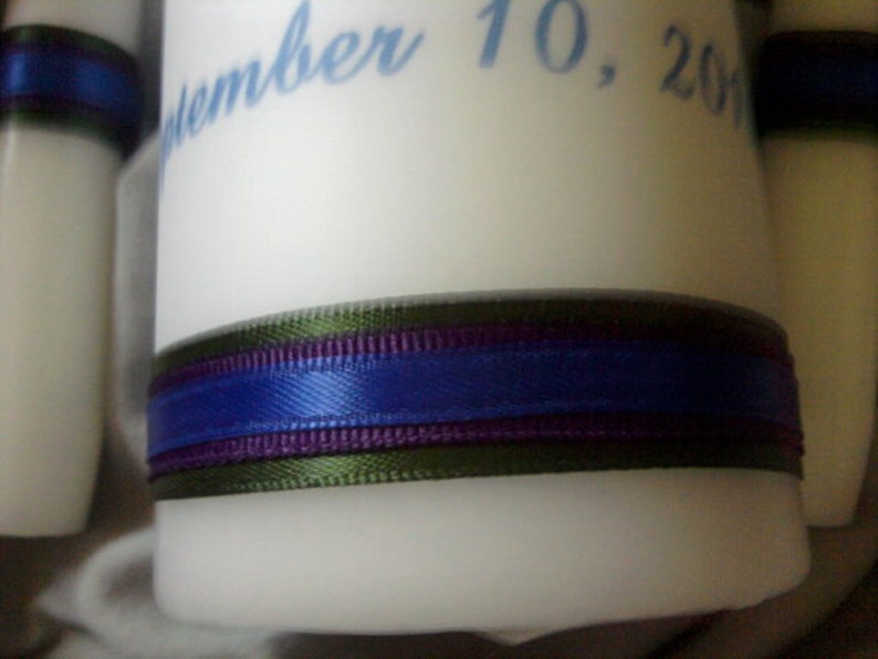 It's You Personalized Wedding Unity Candle set image 3