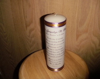 Remembrance Memorial Candle
