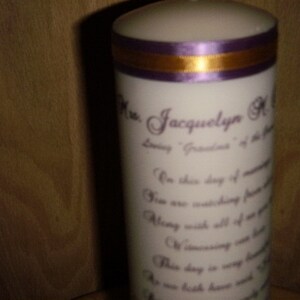 Remembrance Memorial Candle image 4