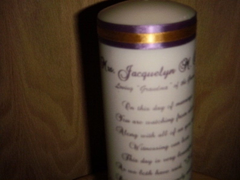 Remembrance Memorial Candle image 4