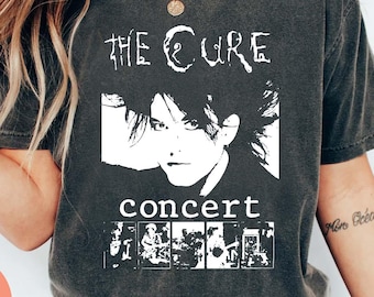 Vintage the Cure Band 90s Shirt, Robert Smith the Cure Band T
