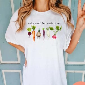 Let&#39;s Root for Each Other Shirt, Encouragement Tee, Positive Vibes T-Shirt, Supportive Gift, Inspirational Apparel, Motivational Gift RD151