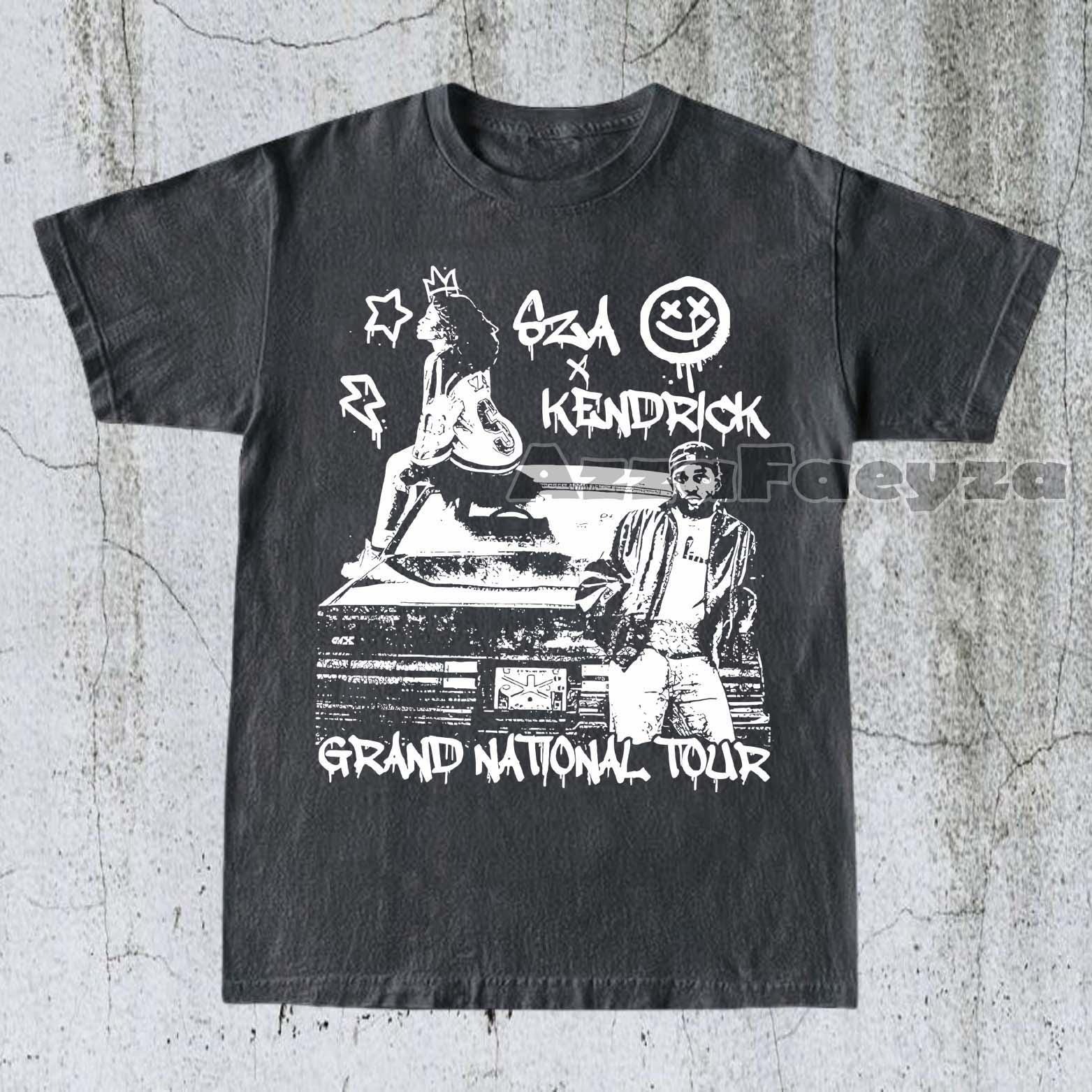 SZA シザ SOS ツアー2023 Tシャツ 黒 ブラック メンズ L 古着