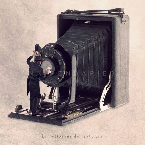 Camera Print IA-free, funny art print, photographer gift, Camera Art, Living Room Decor, Gift for him, Industrial Decor, steampunk