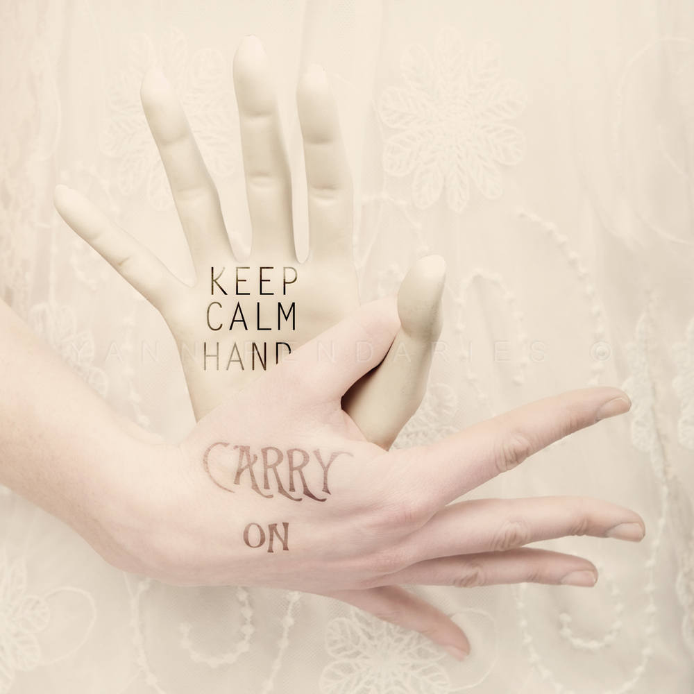 Keep calm and carry on hands Keep calm Print Keep calm Etsy
