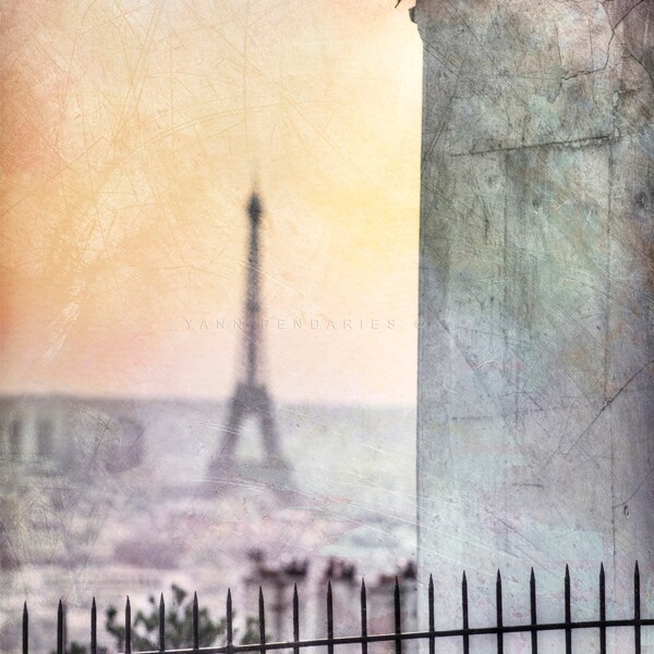 Paris photography, Eiffel Tower photo, Eiffel Tower decor, Paris Eiffel Tower, Paris decor, Paris print, Paris art, Orange