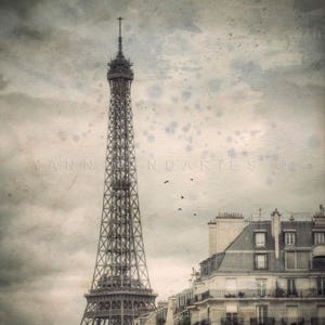 Paris Print, Paris Decor, Paris Art, Paris, Eiffel tower print, parisian decor, eiffel tower decor, paris bedroom decor, eiffel tower image 1