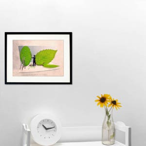 deco art print, funny wall art, gifts for gardeners, Fun print, Fun art, Spring decor, Nature lover, Nature decor, Nature photography image 4