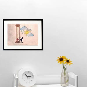 Weather forecast picture, Gifts for gardeners, Tiny trades photography, funny wall art, Yann Pendariès image 4