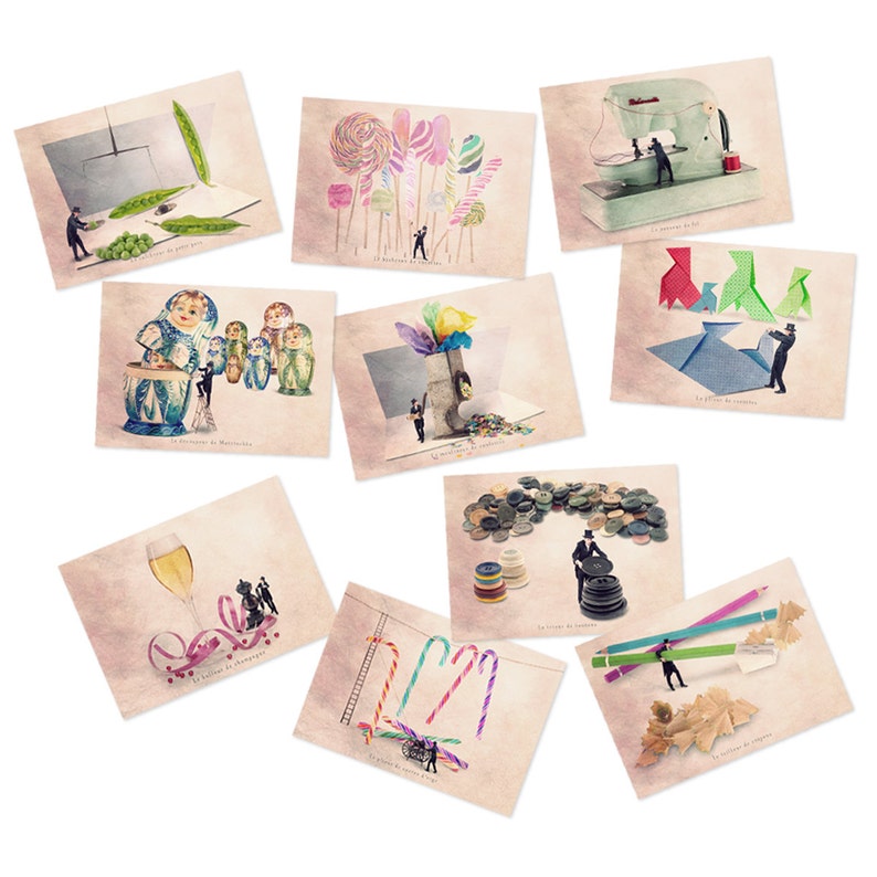 postcards postcard collection French Postcard set funny postcards postcard set Art postcards Postcards lot postcard fun postcards