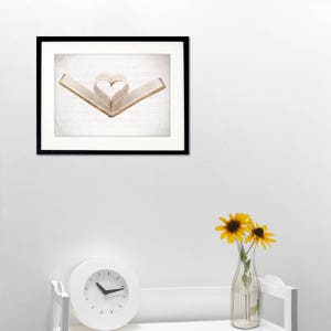 wedding gift, Mom Gift for Wife, Girlfriend Gift for Her,Heart music book, , Sheet music, Heart shaped pages, Valentine, Valentine's day image 2