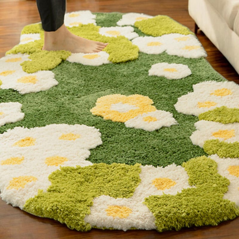 Flower Rug - Etsy
