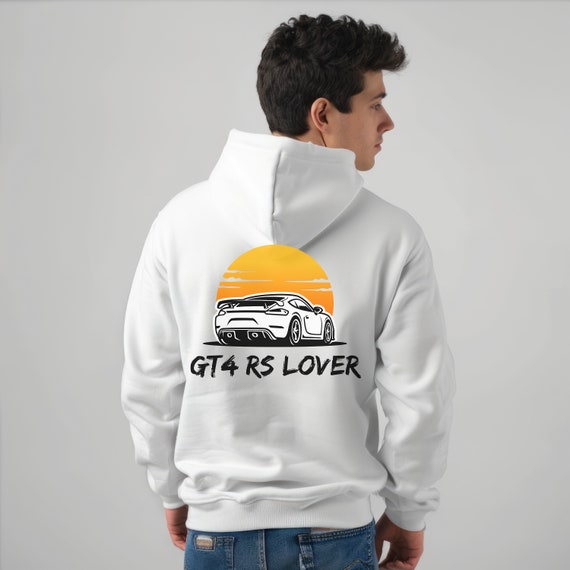 Felpa con cappuccio divertente ragazzo auto uomini Porsche regalo ragazzo macchina amante dell auto regali per ragazzi auto regali auto per uomini regali per appassionati di auto Porsche GT4 RS Etsy I...