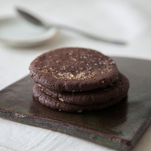 Chocolate Gingersnaps, Gourmet chocolate ginger cookies