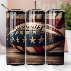 Football Tumbler Wrap Svg Design 3D Football Tumbler wrap Football Tumbler Wrap PNG, Football Digital 20oz Skinny Tumbler Instant Download