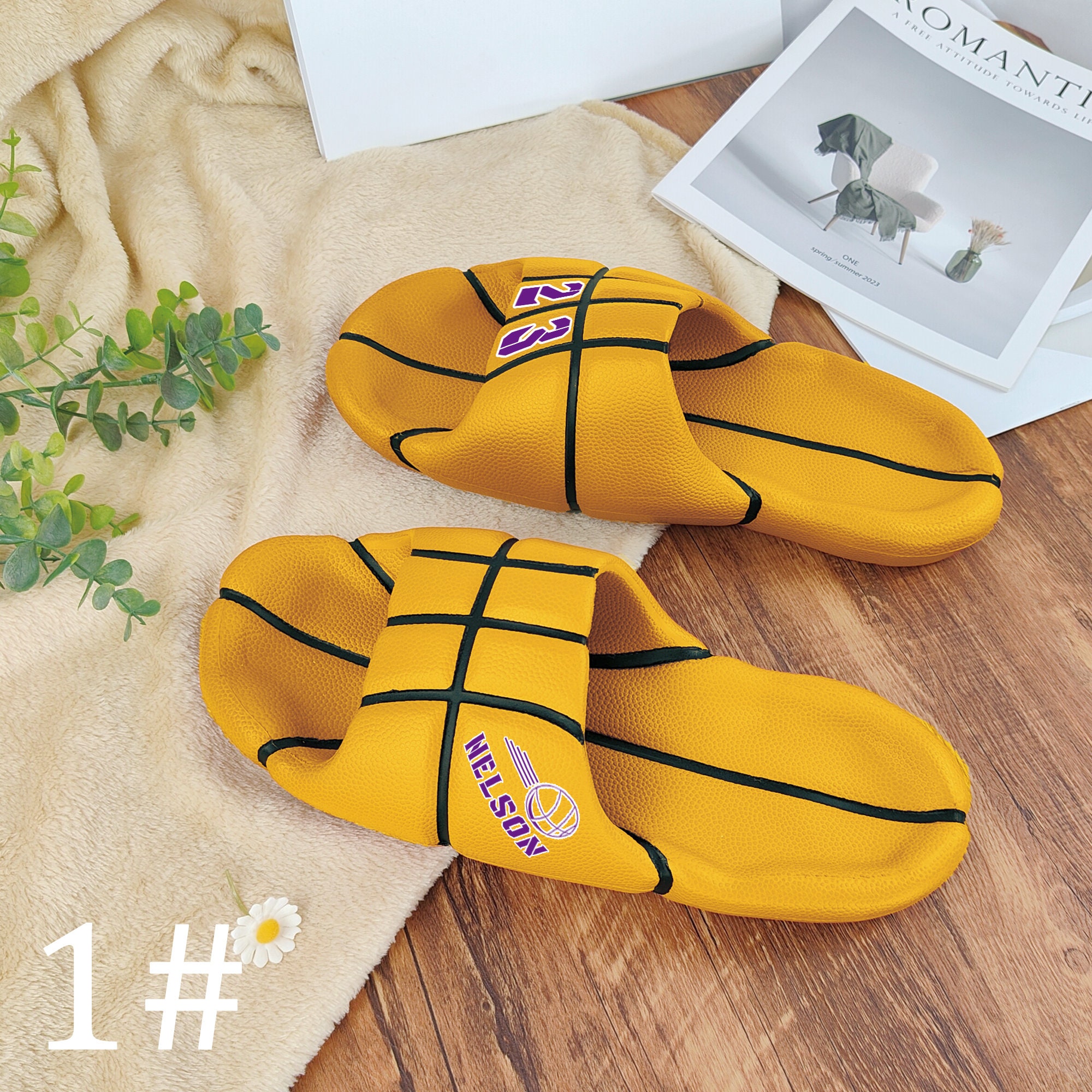 Zapatillas de baloncesto personalizadas zapatillas de equipo personalizadas zapatillas para hombre zapatillas de casa regalo para el regalo unico para papa Etsy Espana