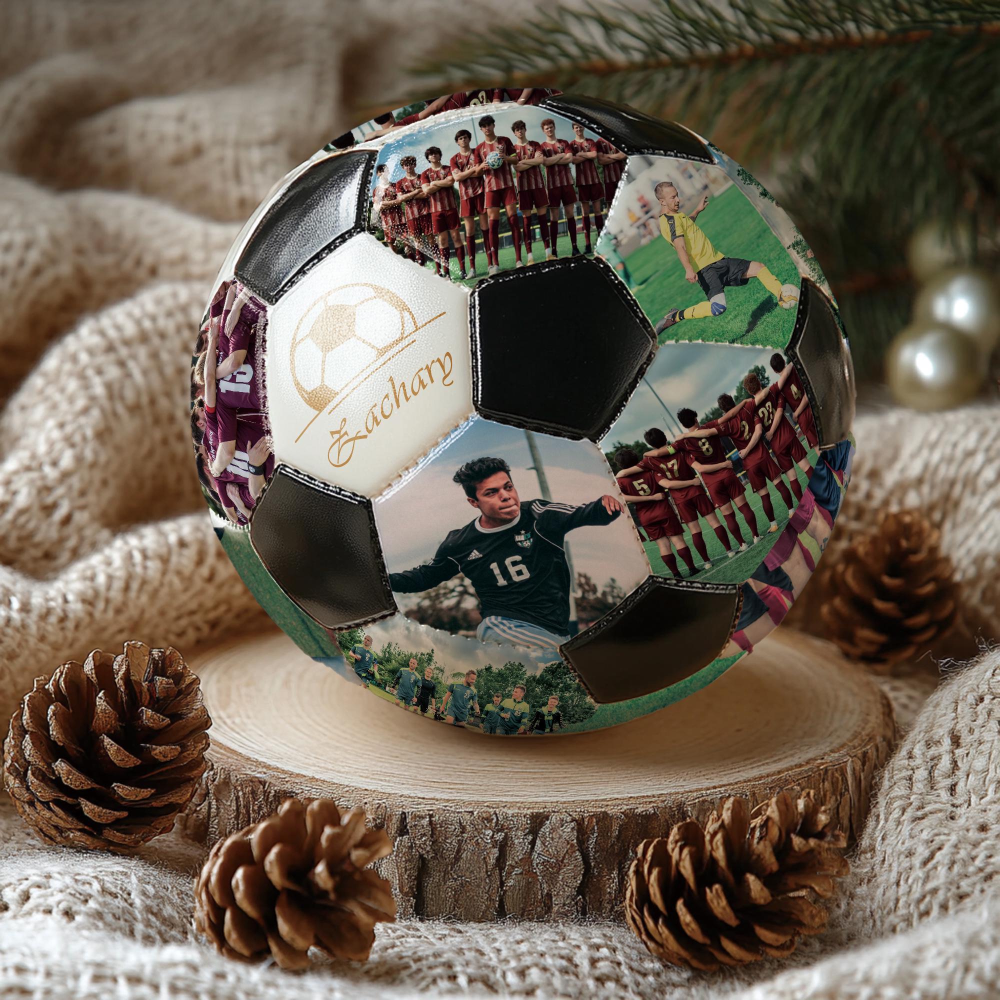 Customizable Soccer Ball With Personalized Picture