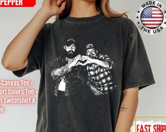 Post Malone Jelly Roll Big Ass Stadium 2026 Tour Shirt, Comfort Colors and Bella+Canvas Shirts, Gildan Sweatshirt and Hoodie