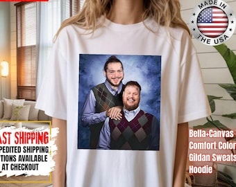 Post Malone Jelly Roll Big Ass Stadium 2026 Tour Shirt, Comfort Colors and Bella+Canvas Shirts, Gildan Sweatshirt and Hoodie