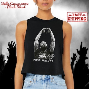 Vintage Post Malone Crop Tank, Losers Post Malone Crop, Post Malone Tour, Big Ass Stadium Tour, Posty 2026 Tour Crop, Posty Tour Merch Shirt