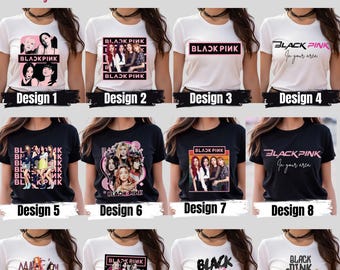 Blackpink / Born Pink Crop Top, Kpop Fan Crop Top, Kpop