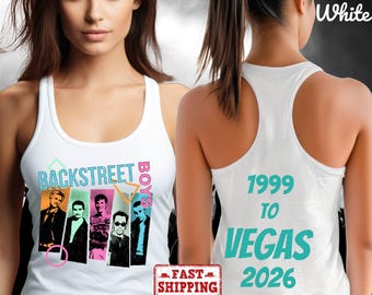 Back Street Boys Vegas 2026 Tank Top, Bring Memory Back, Backstreet Boys Band, BSB Rock Tank, Bring Memory Back Street Boys Tank Top